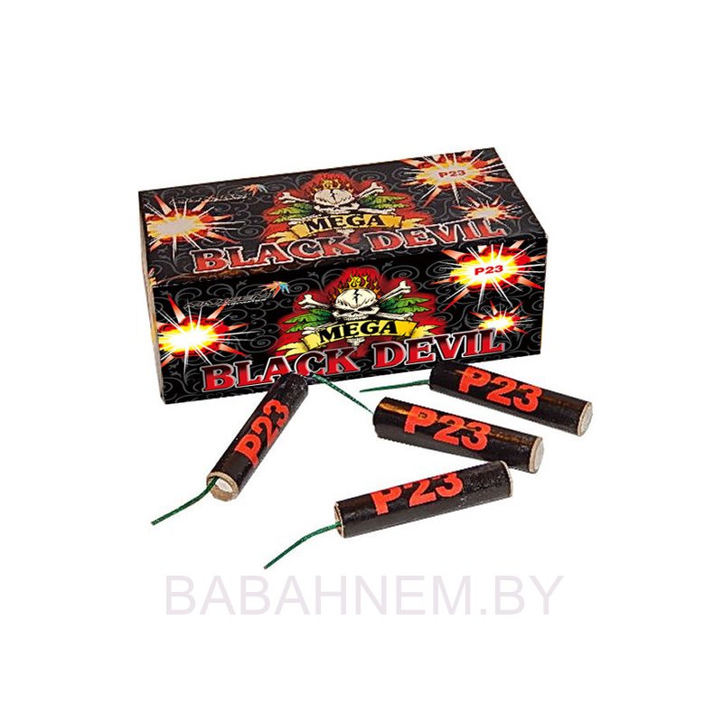 Петарды Mega Black Devil (P23)